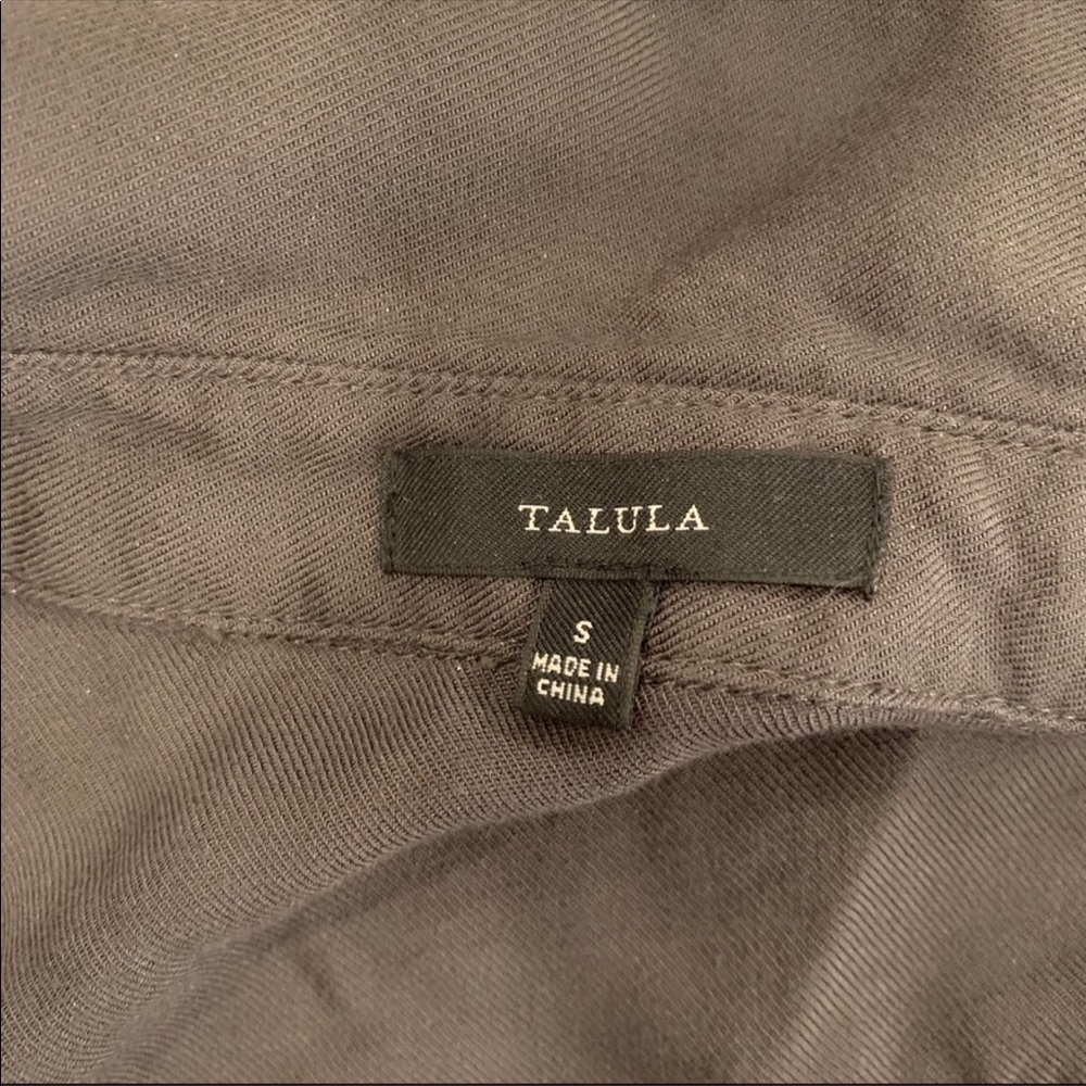 EUC Aritzia Talula Ephron Charcoal Tencel Jumpsuit Size Small - Picture 11 of 13
